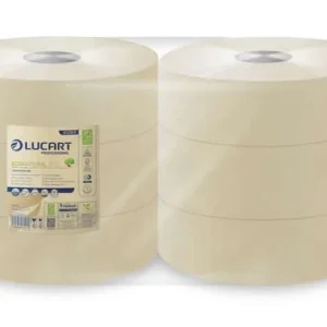 Papier toilette ECONATURAL -JUMBO 350m- LUCART – Colis de 6
