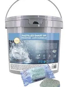 Pastilles LAVE VAISSELLE SMART PP – Seau de 150 pastilles