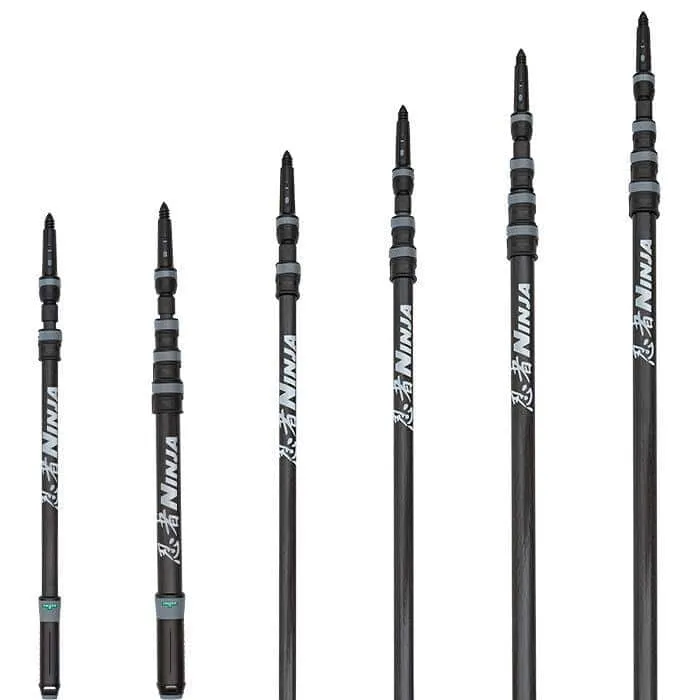 Perche téléscopique Ninja UNGER en carbone – 2 éléments / taille max 2.50m – Image 2