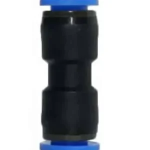 Raccord pneumatique droit égal D 6mm/6mm – Fixation rapide