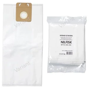 Sachet 5 sacs d’aspirateur microfibre adaptable pour Nilfisk GD710,1000,1010