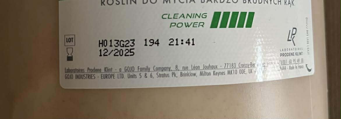 Gel d’atelier pour le lavage des mains très sales – Image 3