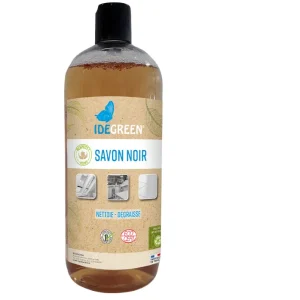 Savon NOIR liquide – 1L -IDEGREEN – Ecocert