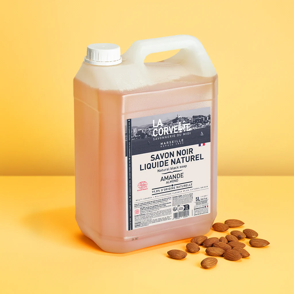 Savon noir liquide - Amande – Image 2