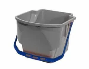 Seau 16L gris poignée bleue Numatic – pour MMT1616