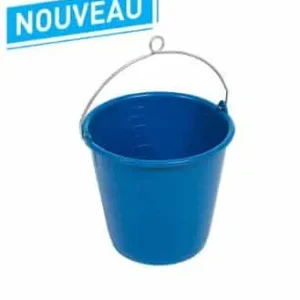 Seau vitrier MOERMAN de cordage rond 10L avec boucle pour mousqueton