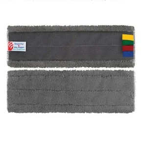 Frange de dépoussiérage à sec SMART FUR microfibre Velcro – Dépoussiérage à sec – 40cm – GRIS – Unité