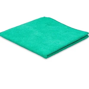 Lavette microfibre SOFT VERTE  -300 g – 40*40cm – Sachet de 5