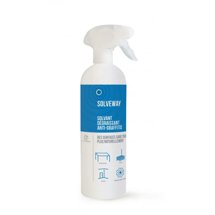 SOLVEWAY – Solvant végétal – Anti-graffiti écologique – HTS BIO – Vapo 750 ml – Image 2