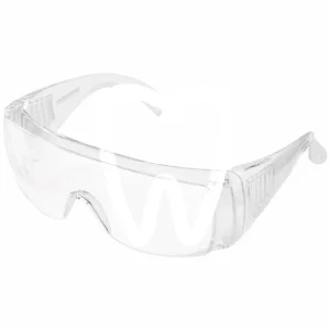 Surlunettes de protection avec verres et branches transparentes