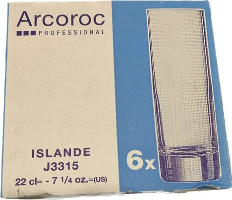 VERRES ARCOROC ISLANDE J3315 – Image 2