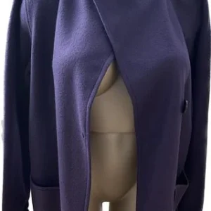 VESTE POLAIRE violette CLAIRE NEUVILLE