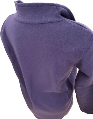 VESTE POLAIRE violette CLAIRE NEUVILLE – Image 4